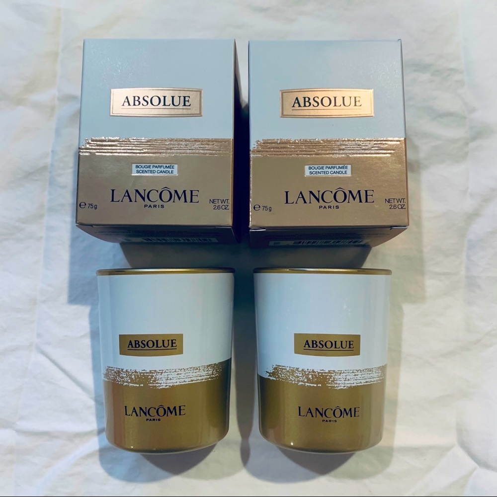 New/2 Lancome The Absolue Candle 75g